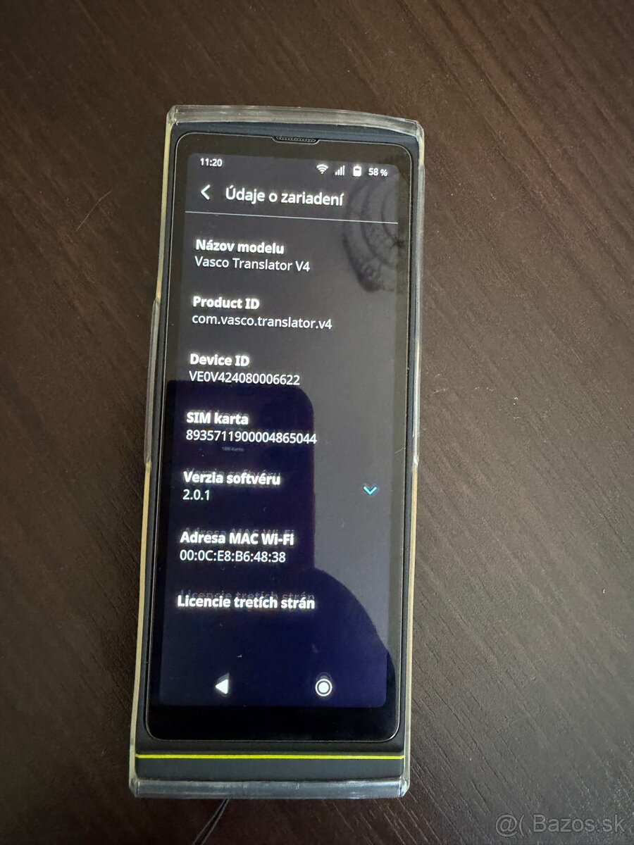 Vasco Translator V4 - 2
