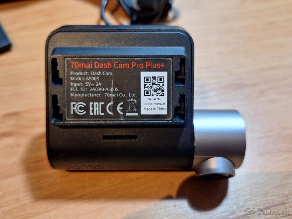 Autokamera Xiaomi A500s (predná+zadná) - 2