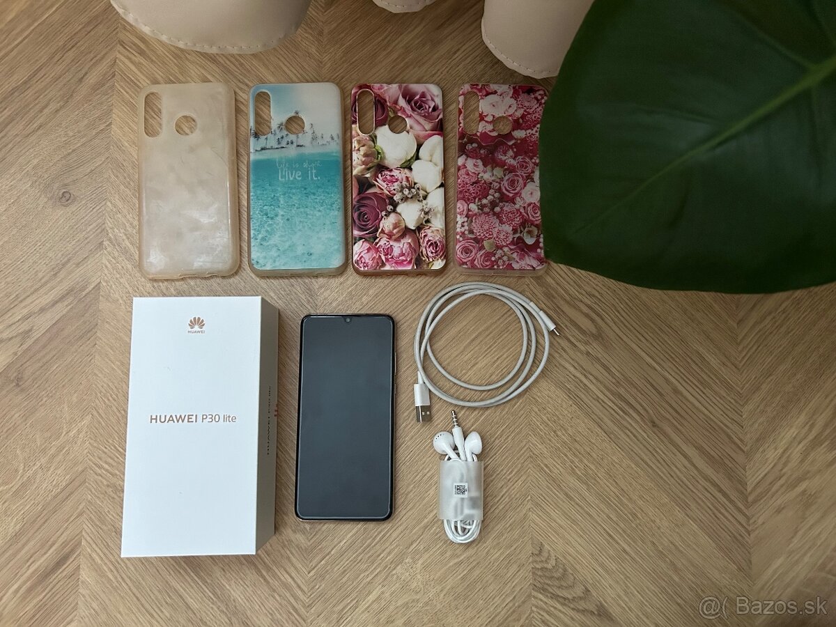 Predám Huawei P30 lite biely (128G) - 2