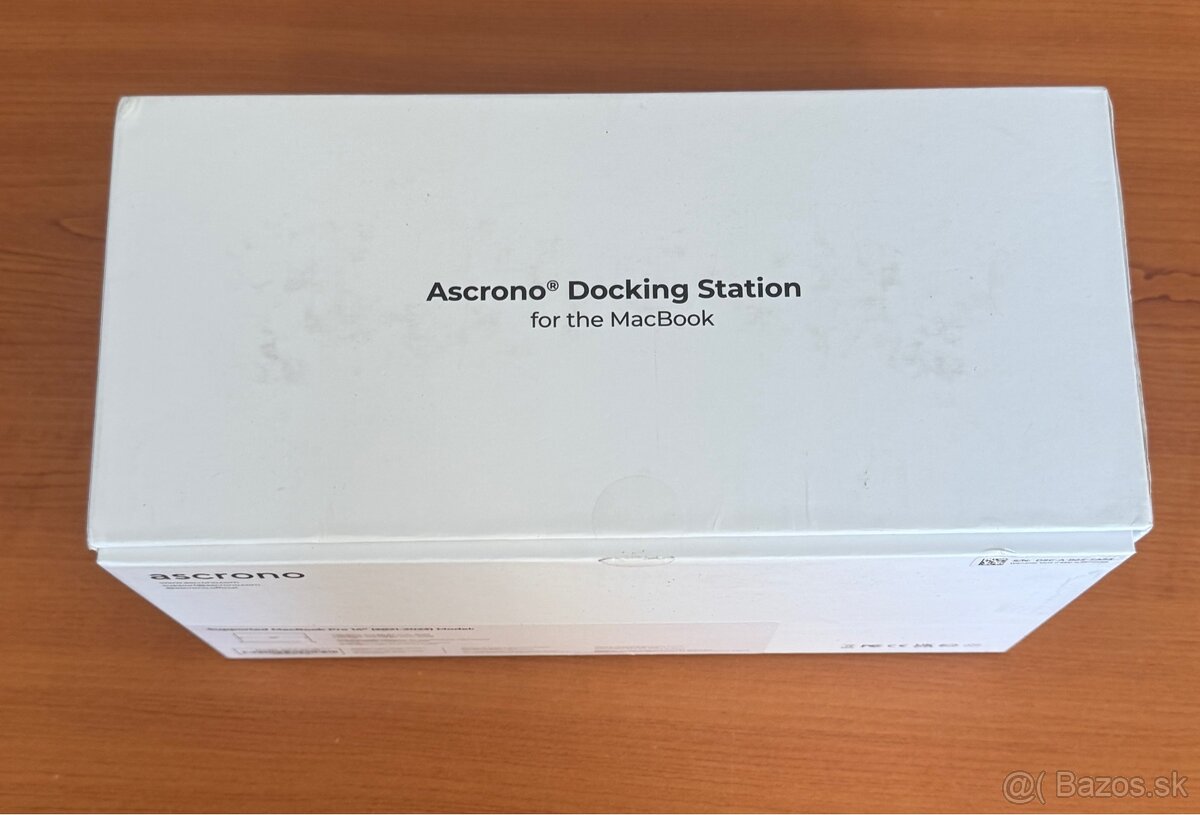 Ascrono MacBook Docking Station - nabíjacia stanica - 2