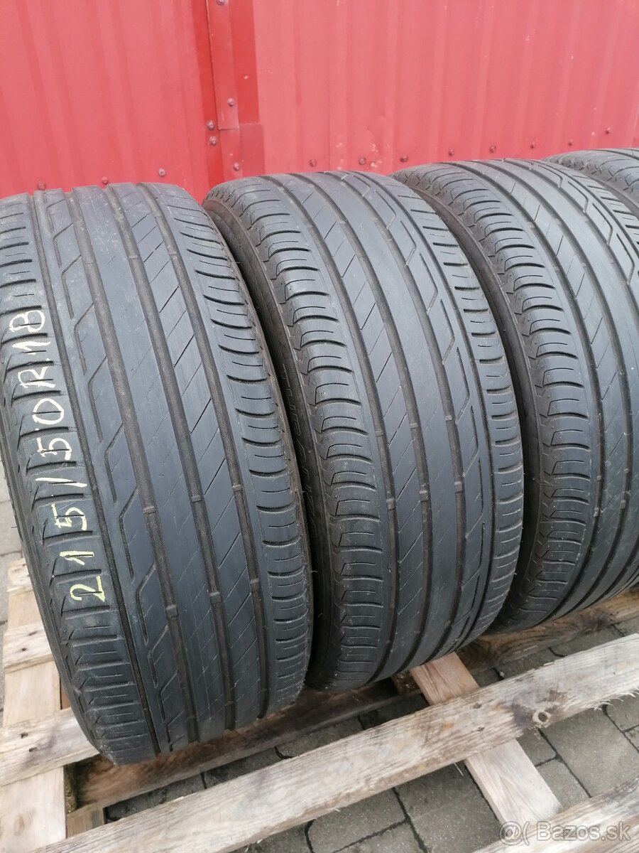 215/50R18 letne Bridgestone - 2