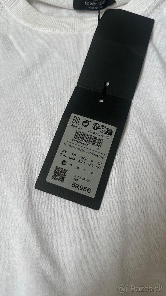 Massimo dutti hodvábny svetrik - 2