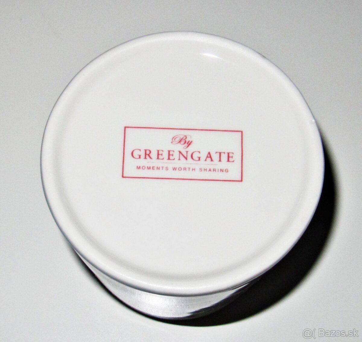 Cukornička Green Gate, porcelán - 2