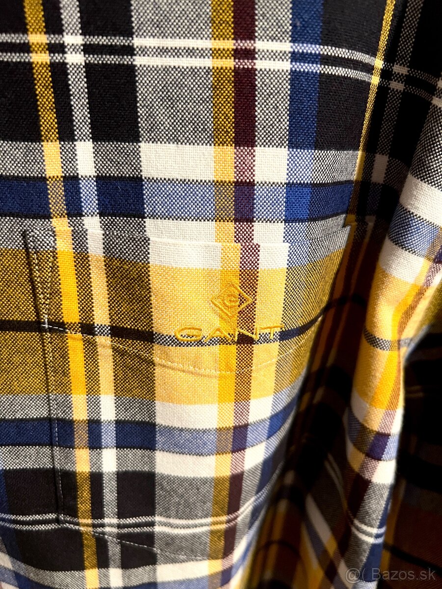 Károvaná košeľa, Gant, M - 2