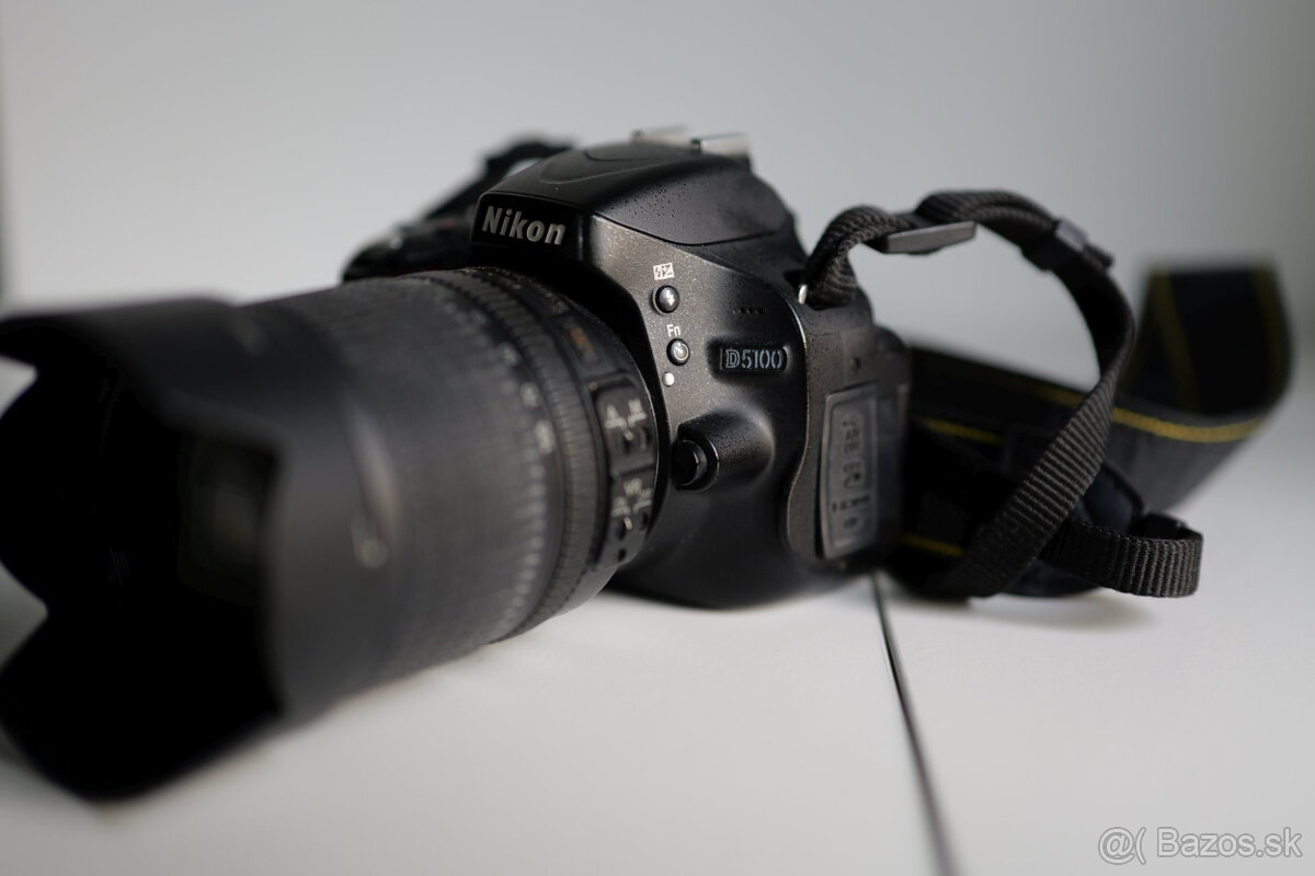 Predám Nikon D5100 s objektívom Nikon 18-105 mm - 2