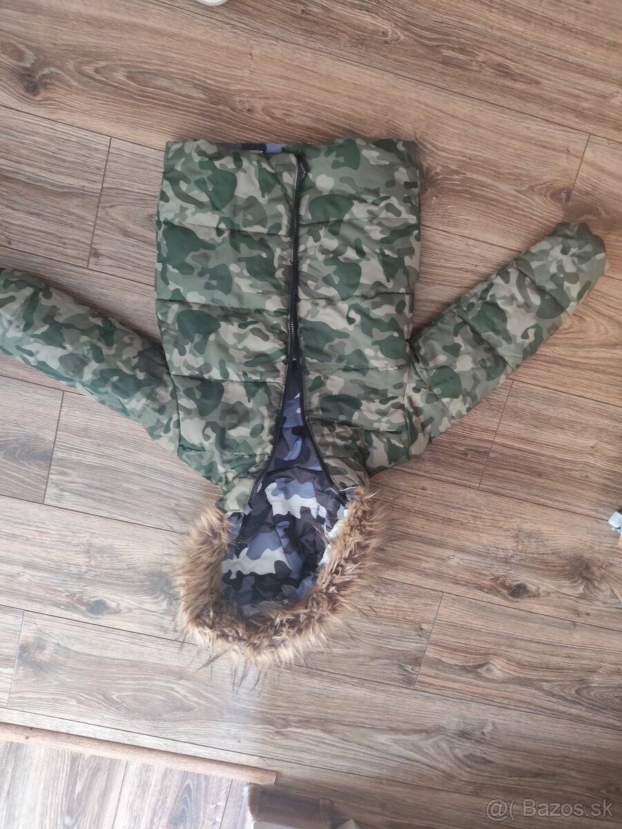 Obojstranna bunda F&F 122/128 - 2