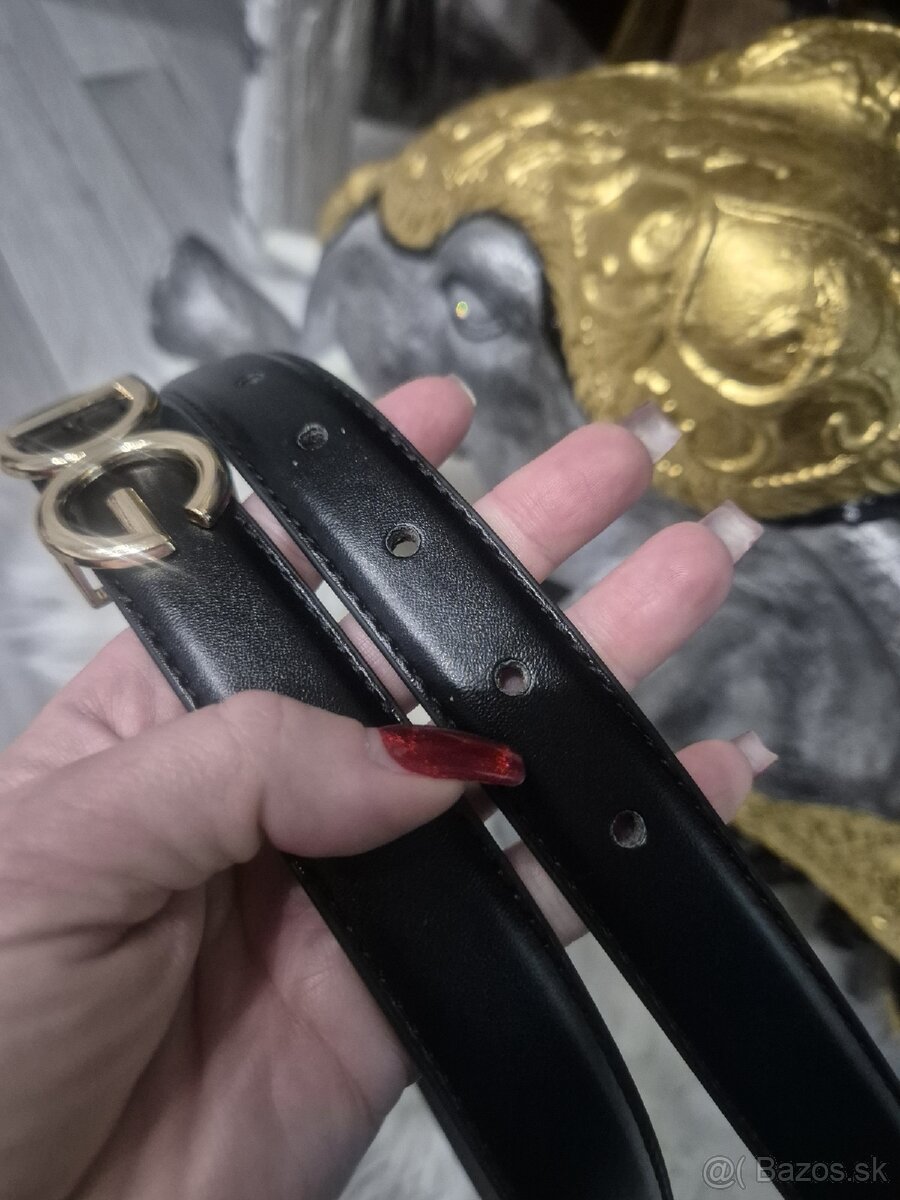 Dolce & Gabbana opasok čierny - 2