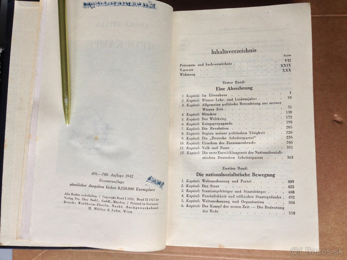 Adolf Hitler Mein Kampf 1942 - 2