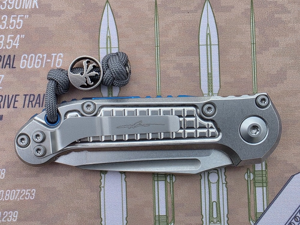 Microtech LUDT Tanto Titanium Marfione Select Frag Pattern - 2