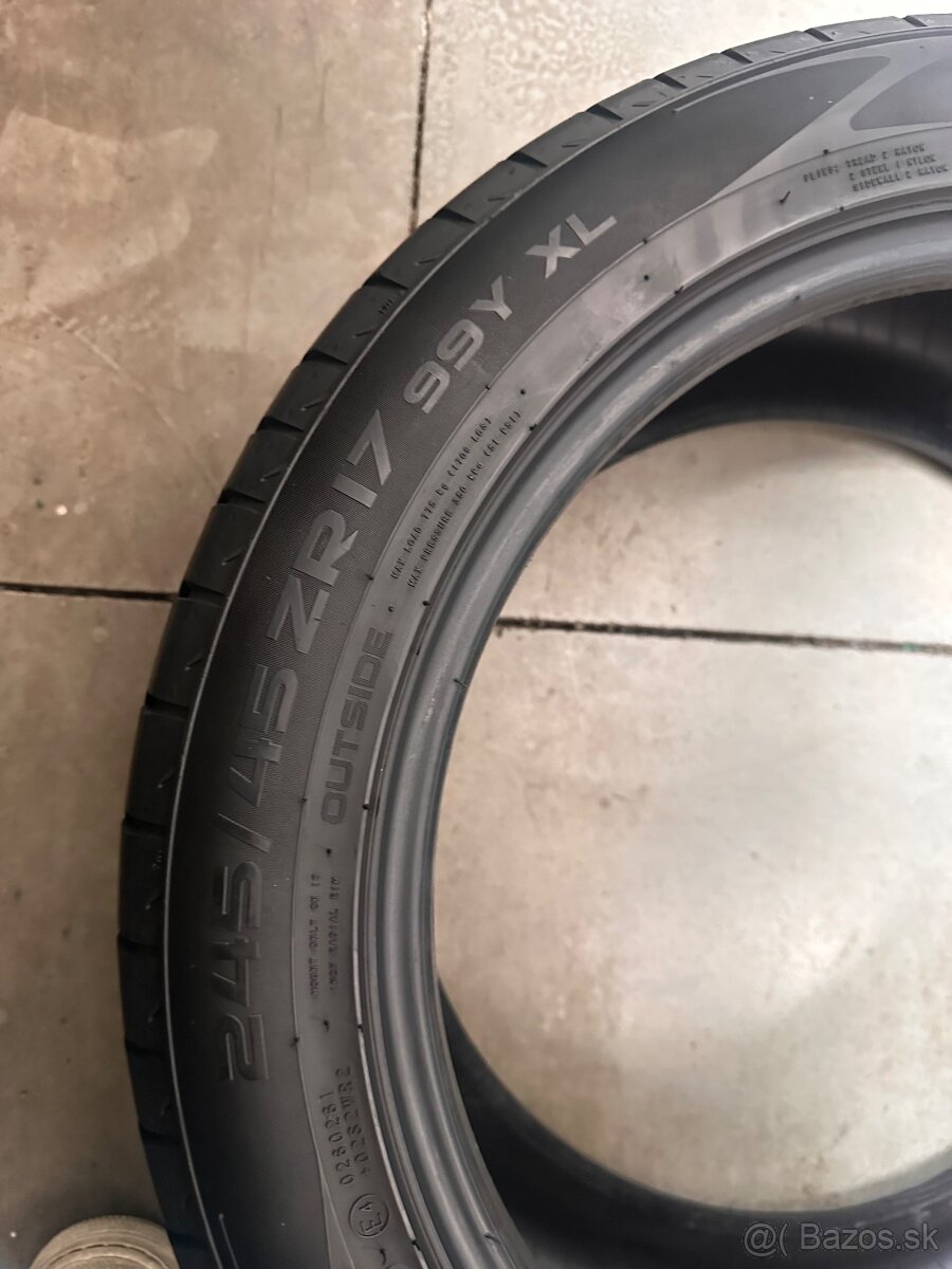 Letne pneumatiky 245/45R17 - 2