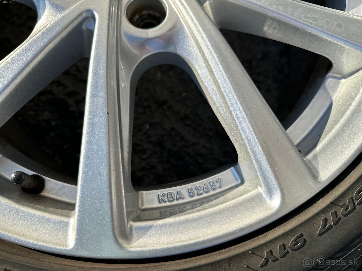 Elektróny 5x112 R17 Letná sada - 2