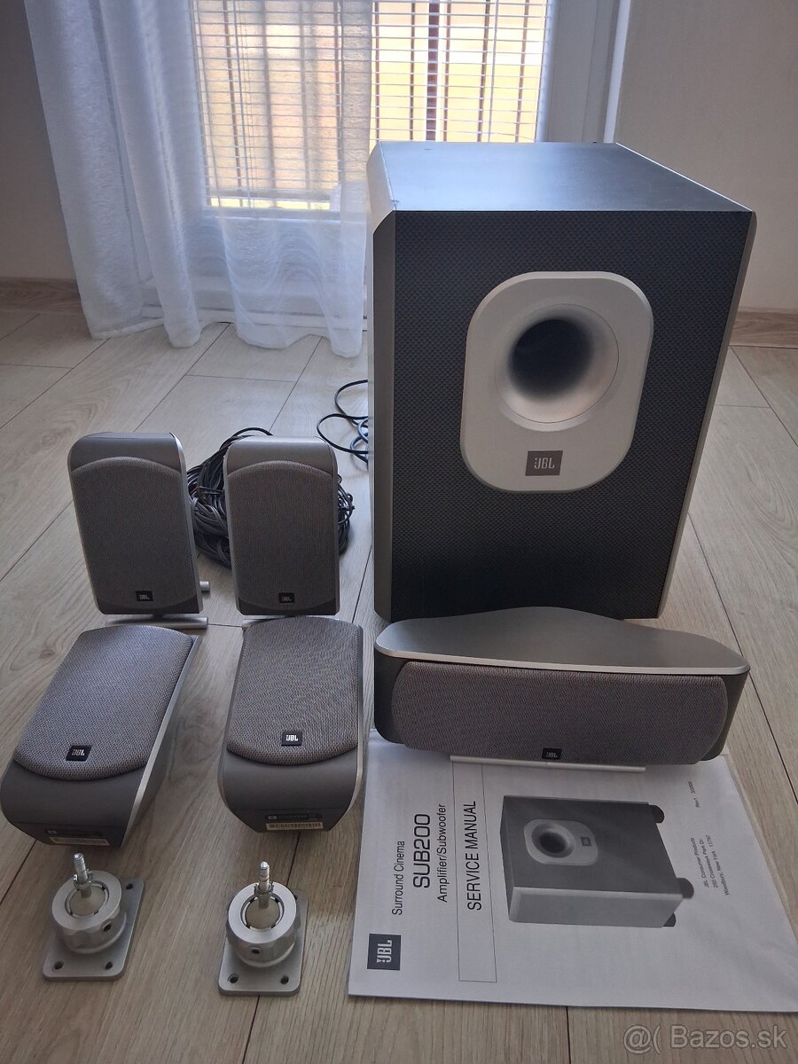 JBL SUB 200 5+1 domace kino - 2