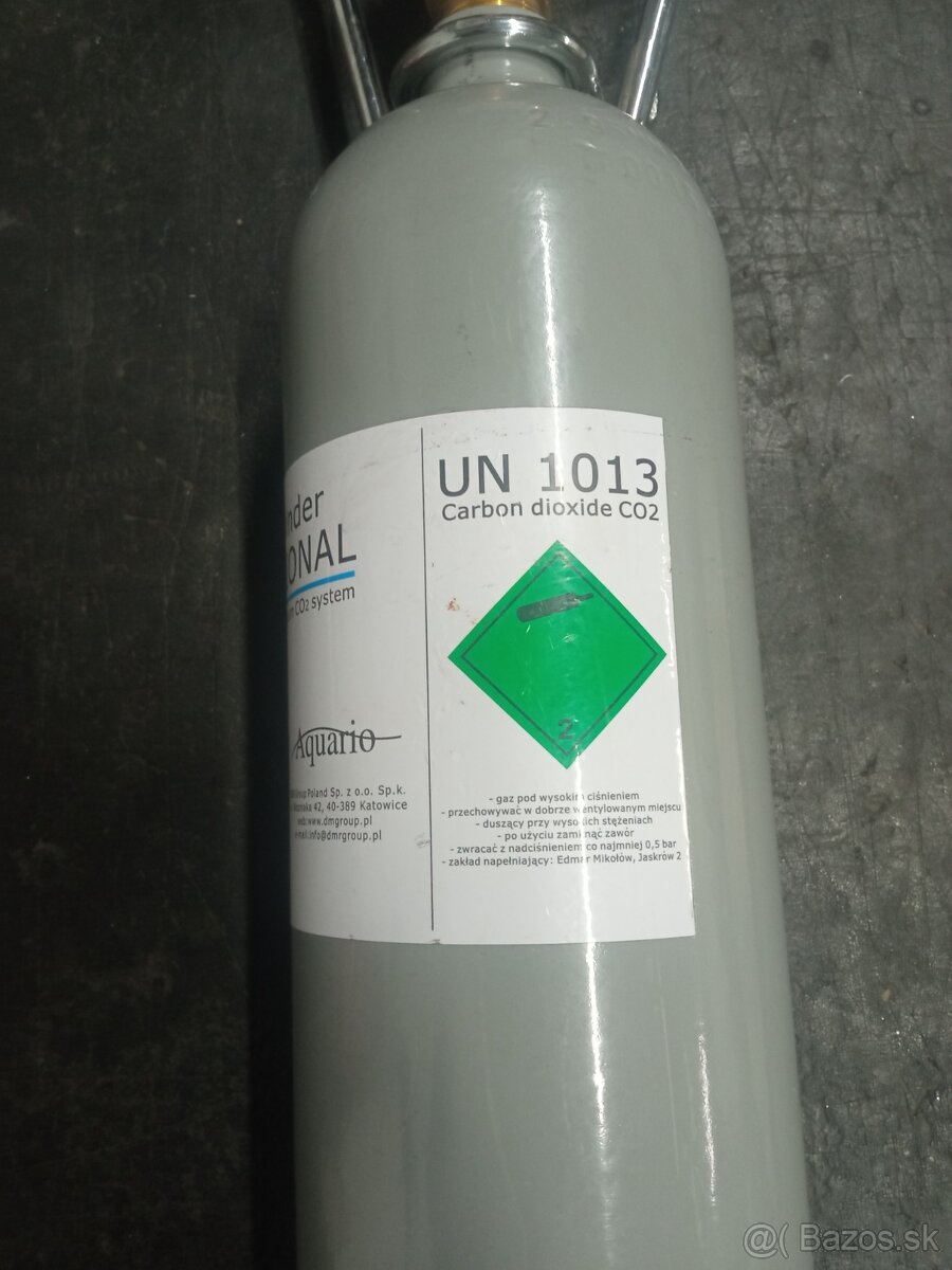 Malá dvojlitrová CO 2 fľaša - 2