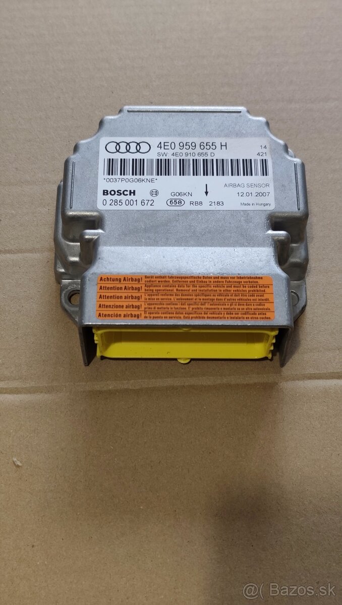 Jednotka Airbag Audi A8 D3 - 2