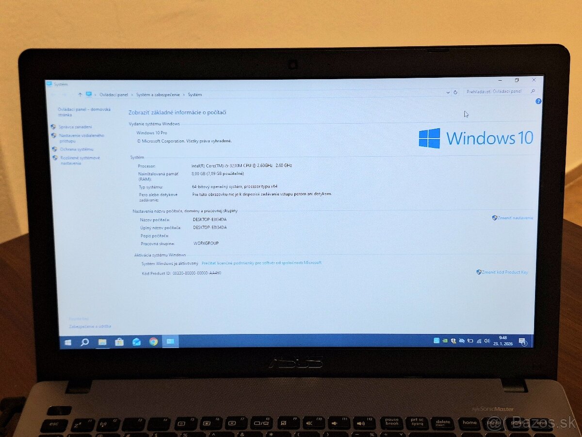 Asus X550V - 2