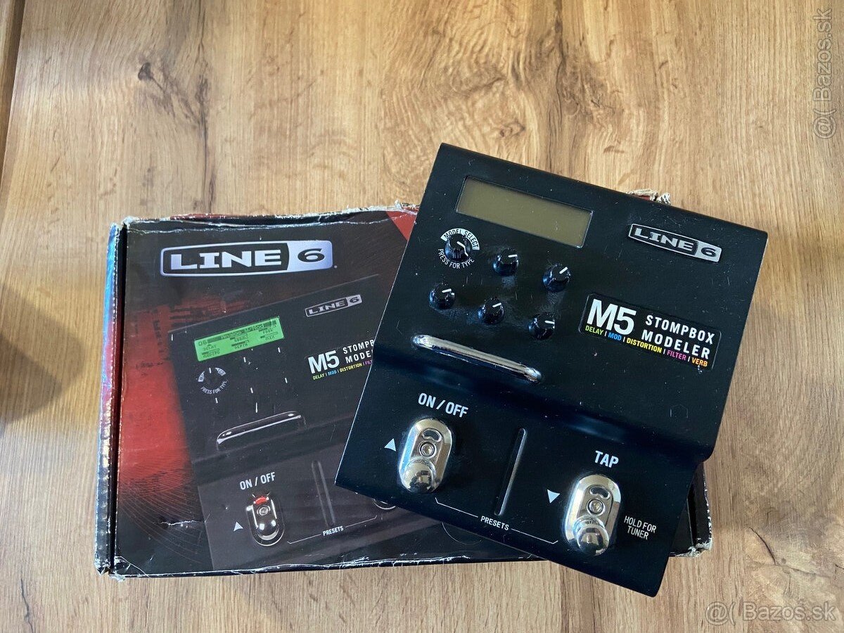 Predam Git. Multiefekt LINE6 M-5 - 2