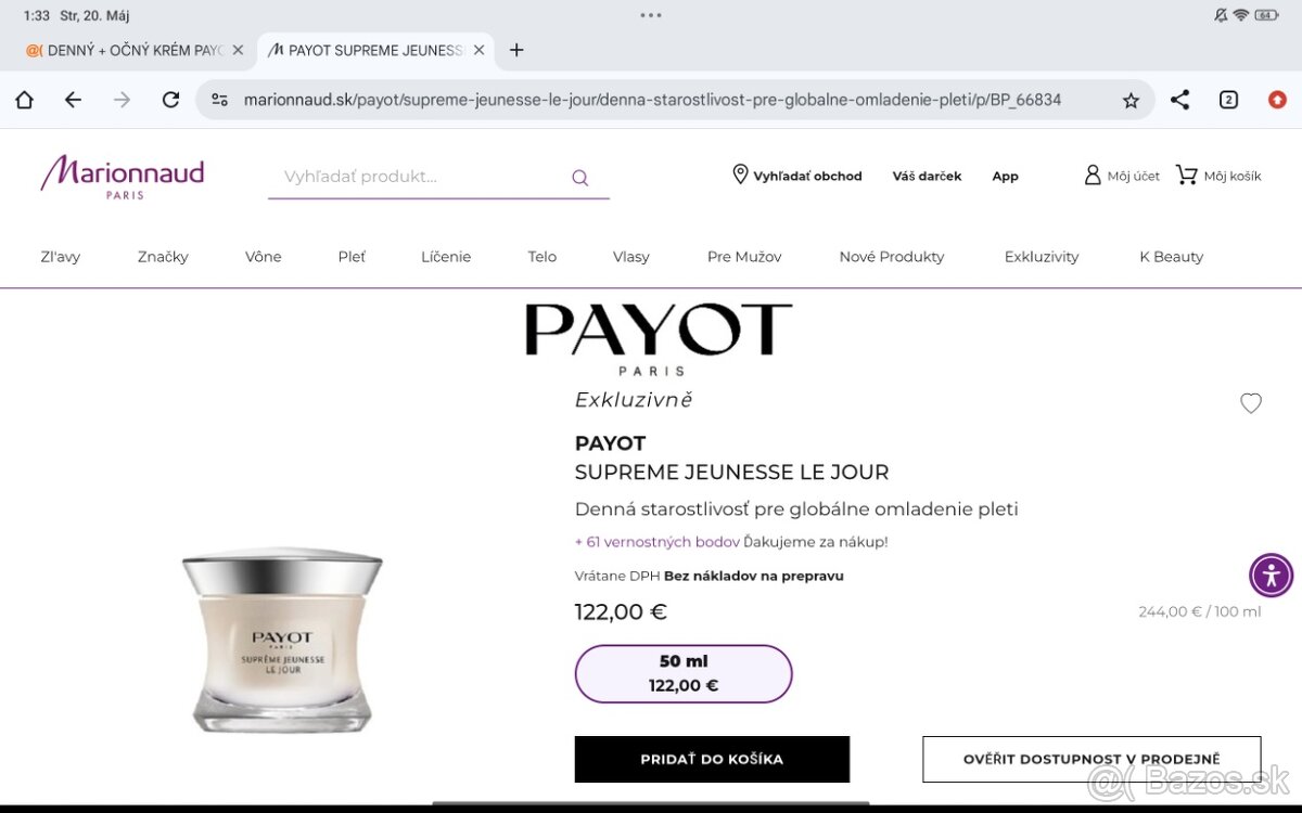 DENNÝ + OČNÝ KRÉM PAYOT - 2