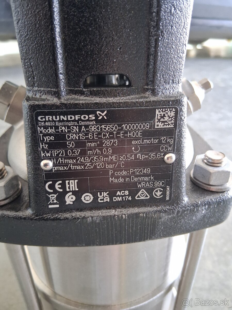 Predam čerpadlo grundfos - 2