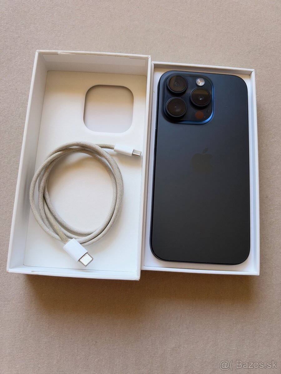 iPhone 15 Pro 128 GB – Blue Titanium - 2