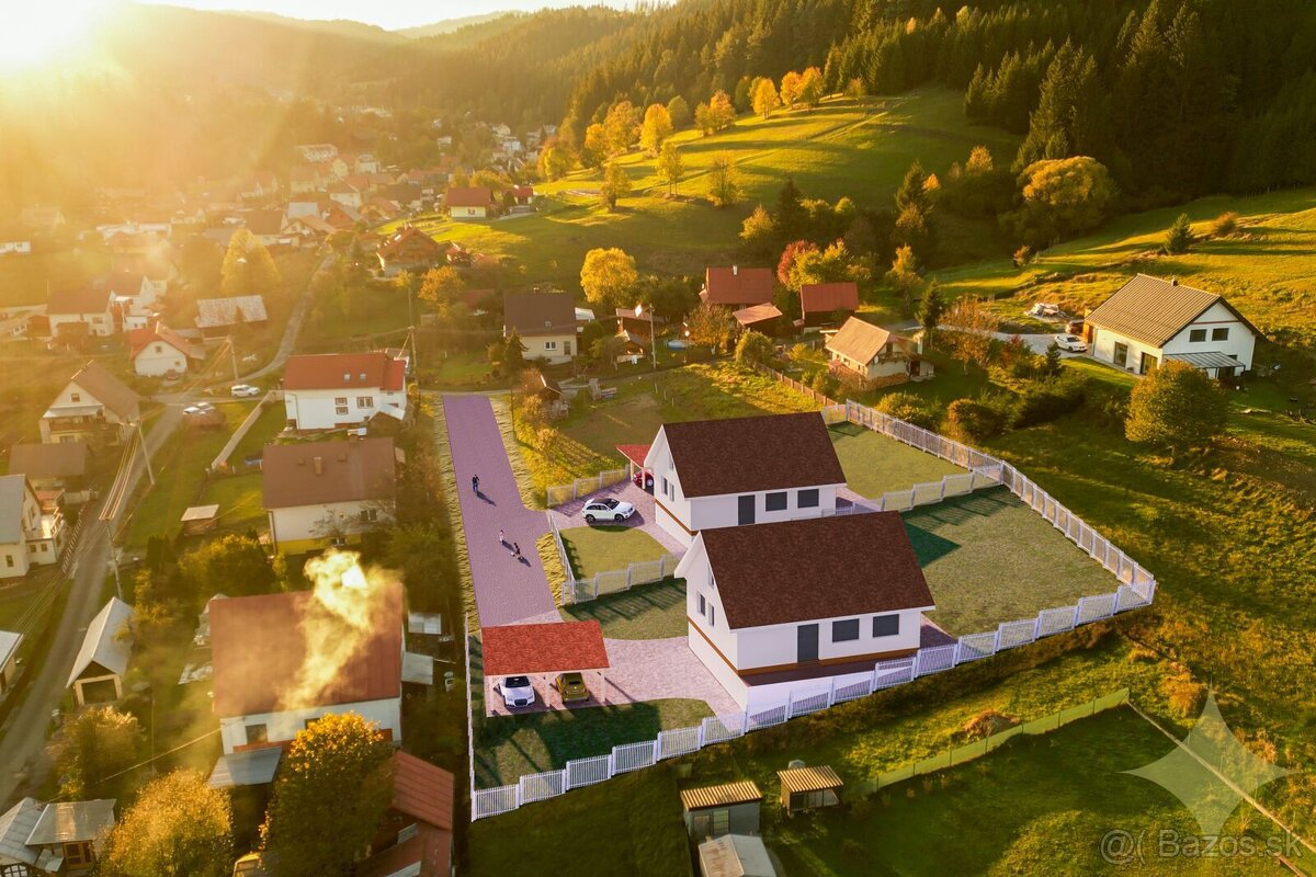 Stavebný pozemok na RD v obci Korňa, 1441 m² - 2