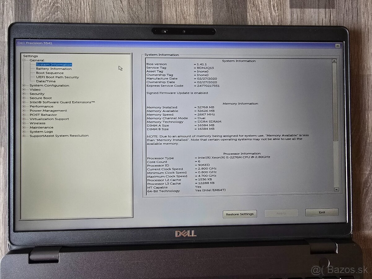 Predám notebook Dell Precision - 2
