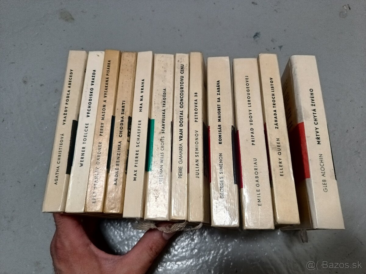 12x edícia Labyrint - detektívky - 2