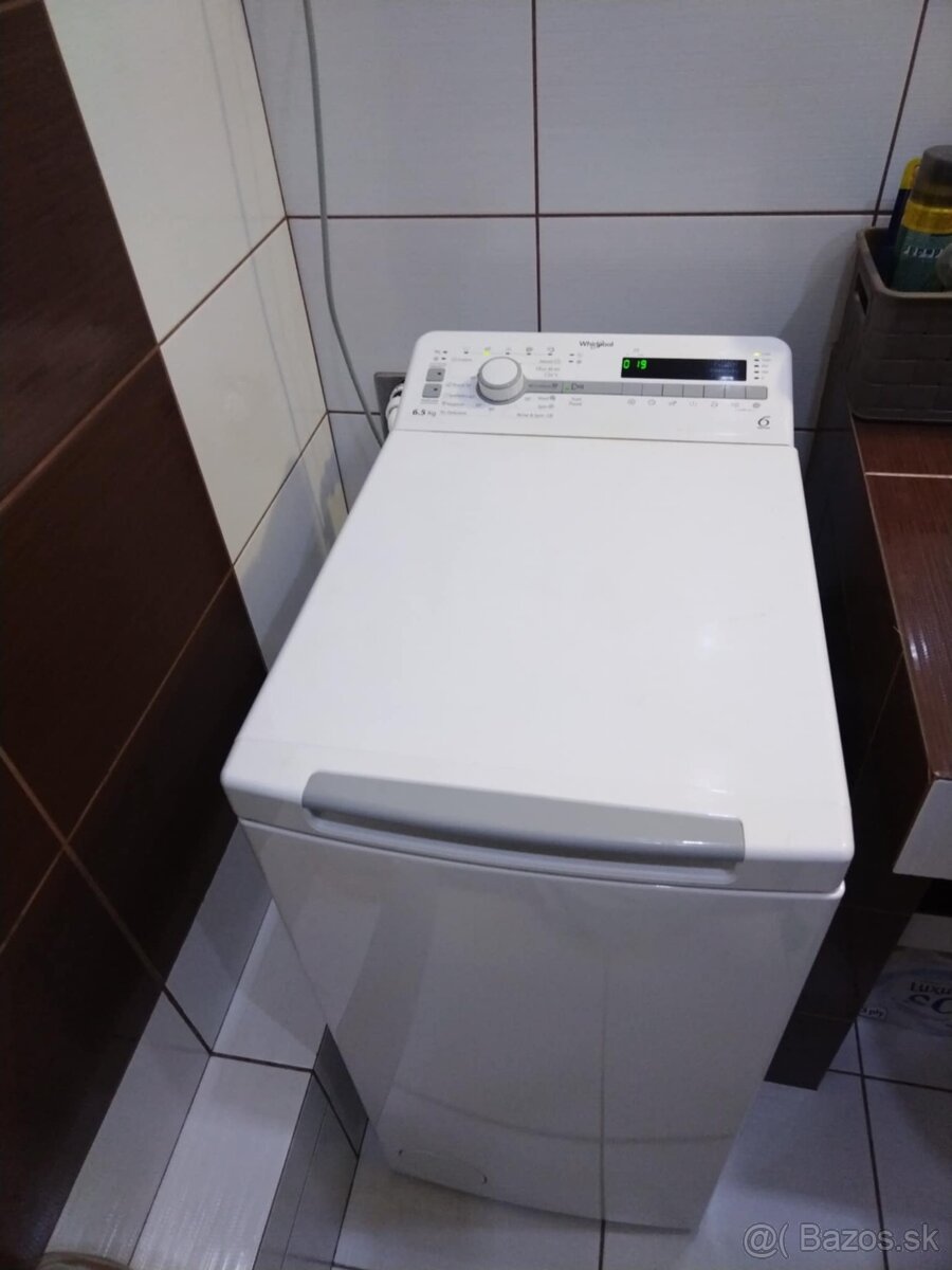 Práčka Whirlpool TDLR 65230SS CS/N biela - 2