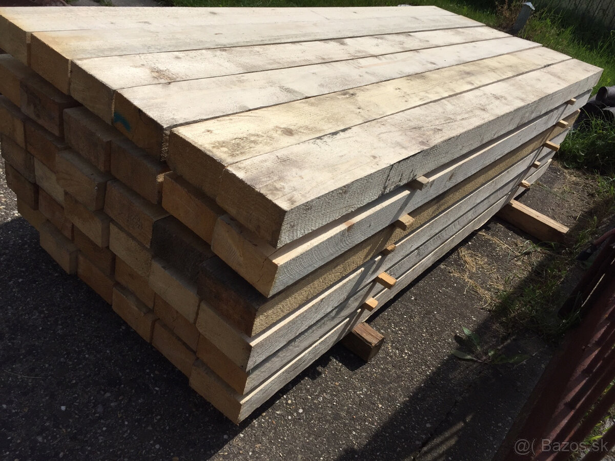 Hranoly, drevo, rezivo, stavebný materíal - 2