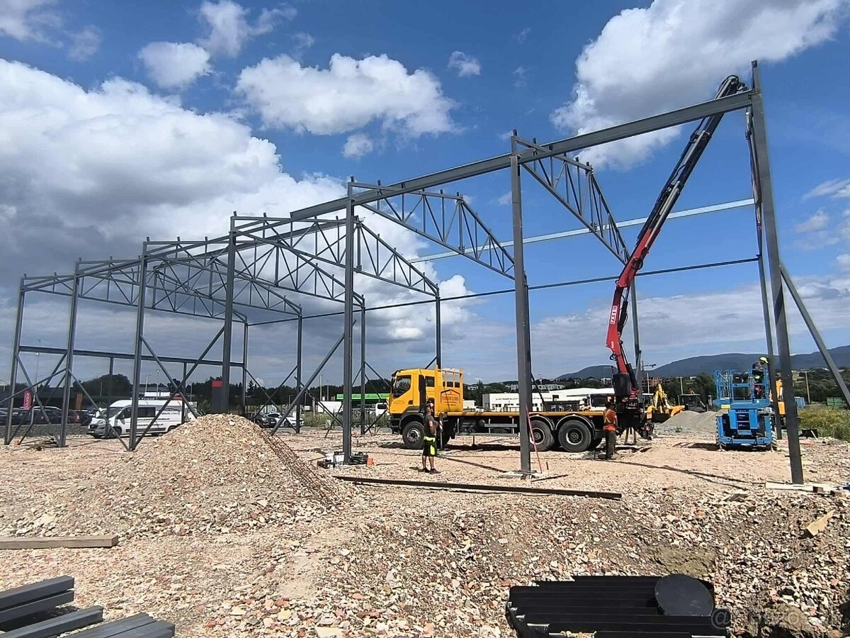 Konštrukcia haly 15x30x6m - 2