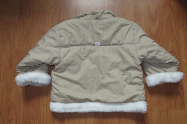 Krémový kabátik - veľ. 80/86 - 2