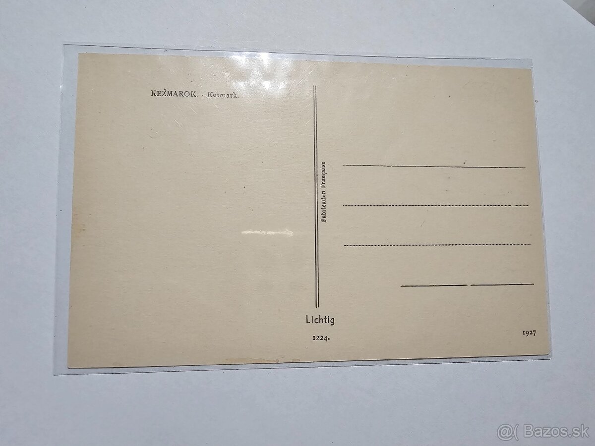 Kežmarok Kesmark 1927 - 2