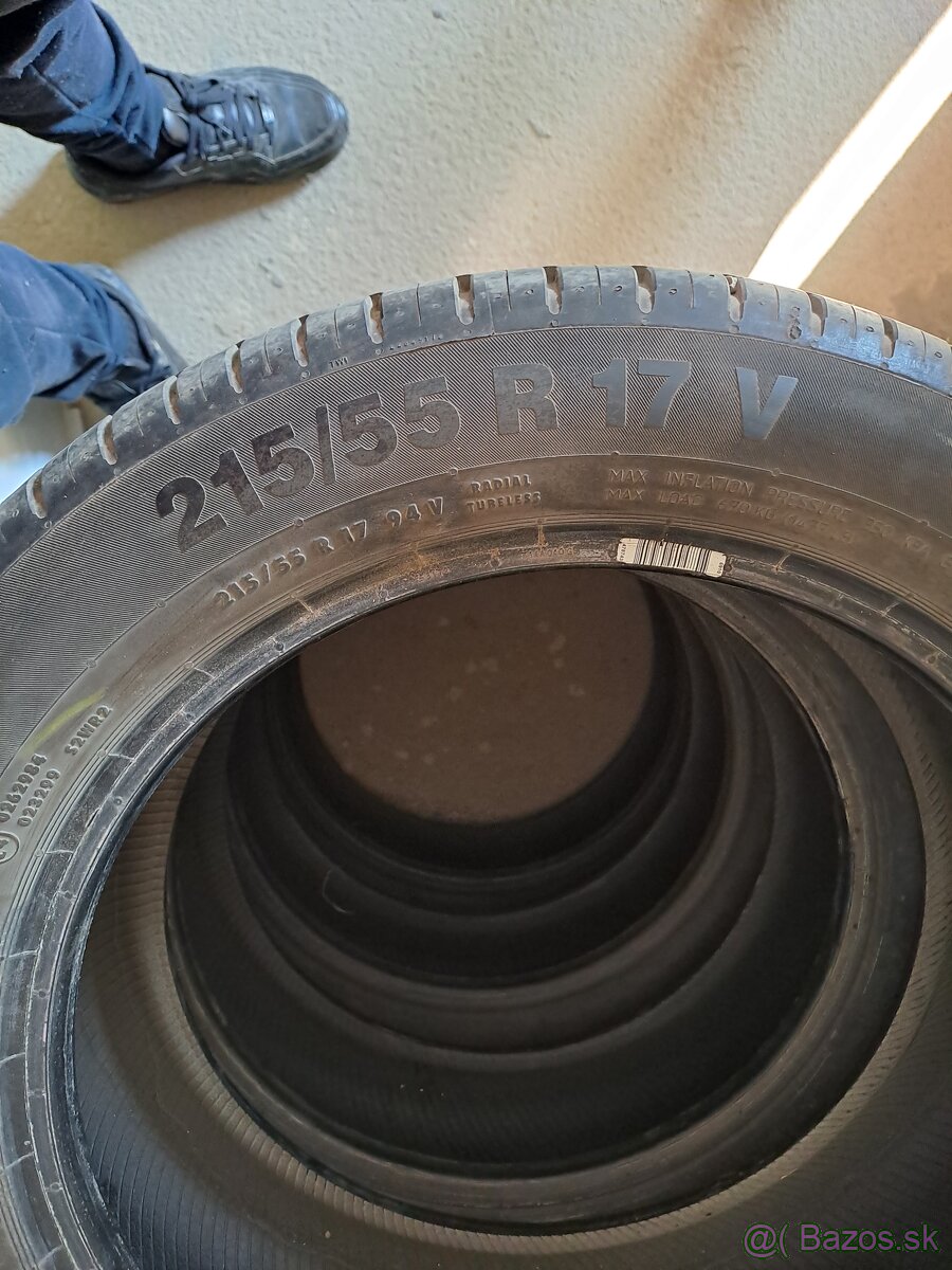 215/55 R17 letné Continental - 2