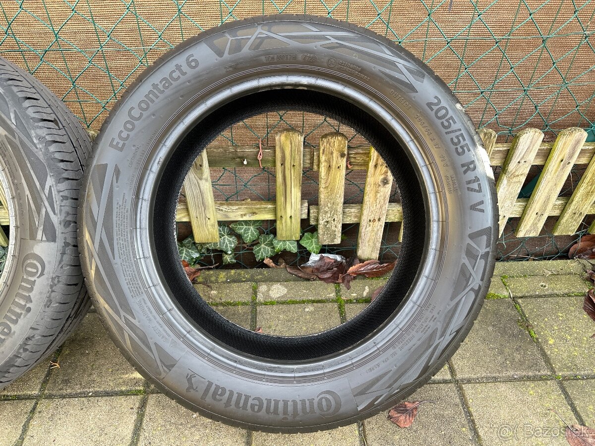 205/55 R17 91V letné CONTINENTAL - 2
