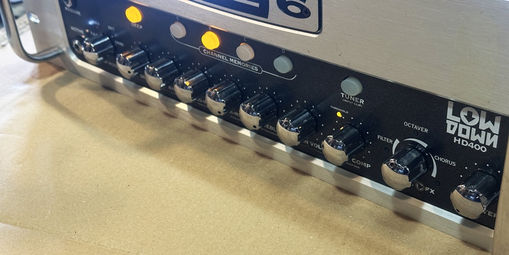 400W basgitarový zosilovač Line6 LowDown HD400 - 2