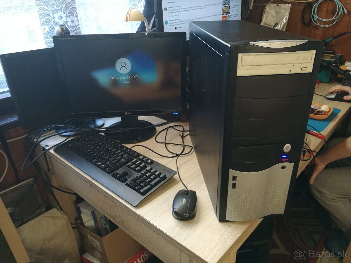 Komplet MSI PC zostava. 4-Jadro. 6 GB. Nvidia grafika. - 2