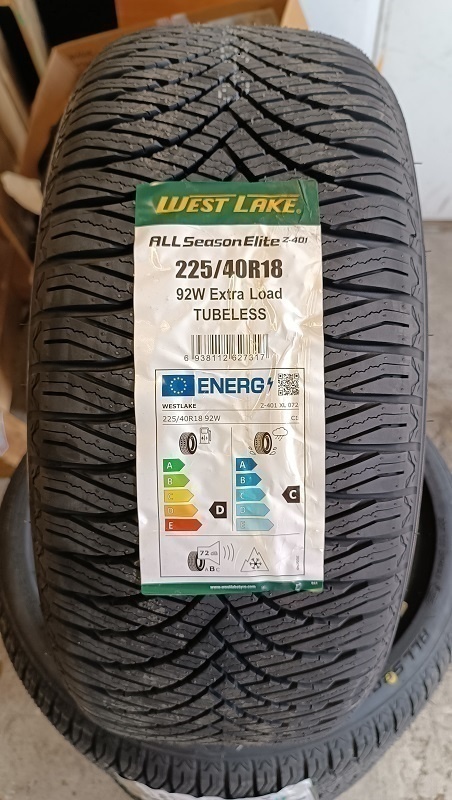 225/40 R18 celoročné pneumatiky 2026 - 2