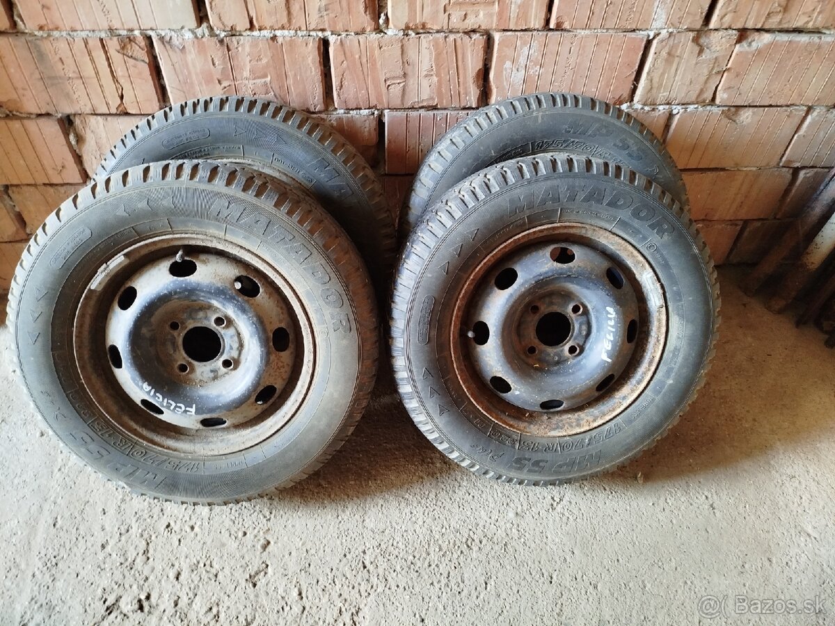 Škoda Felicia 4x100 - 2