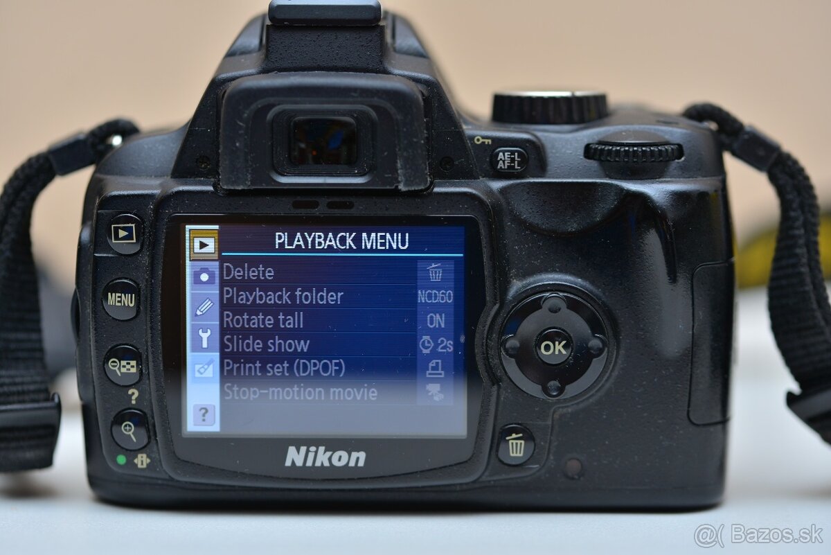 Nikon D60 + příslušenství - 2