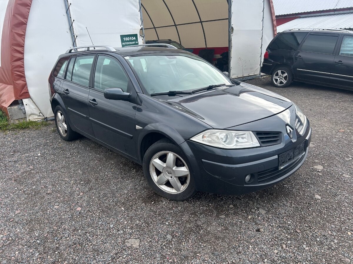 Renault Megane 1,5DCI 76W prodám náhradní díly - 2