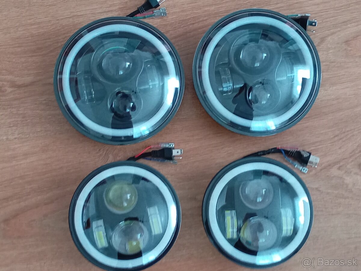 Predné LED svetlá 143mm a 178mm - 2