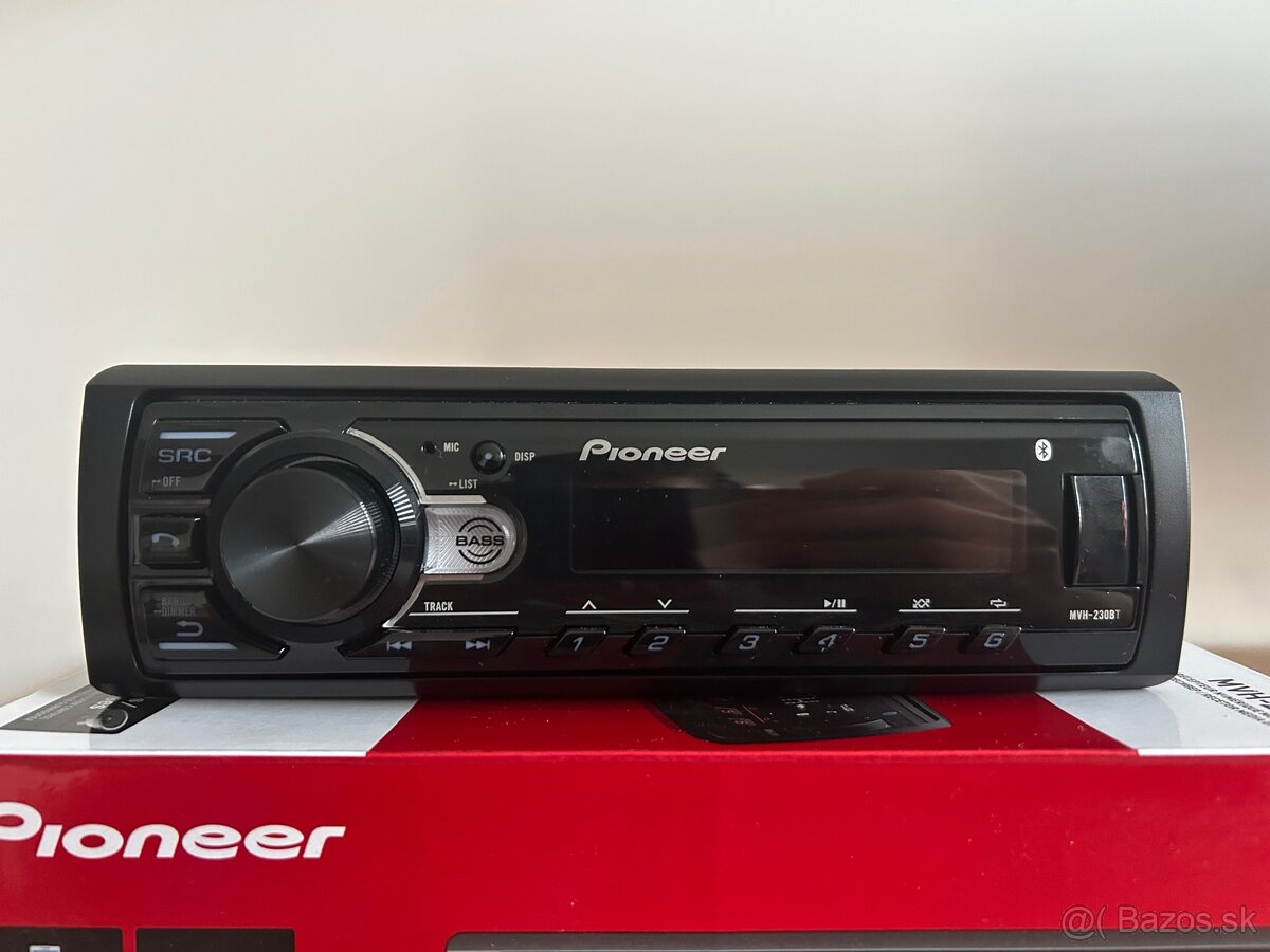 Týžden používané autorádio Pioneer MVH-230BT - 2