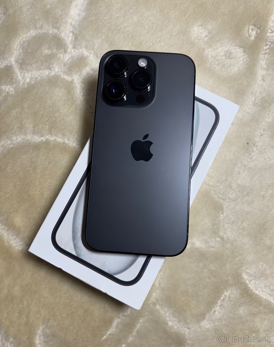 iPhone 15 Pro 128 gb TItanium. Ako nový. - 2