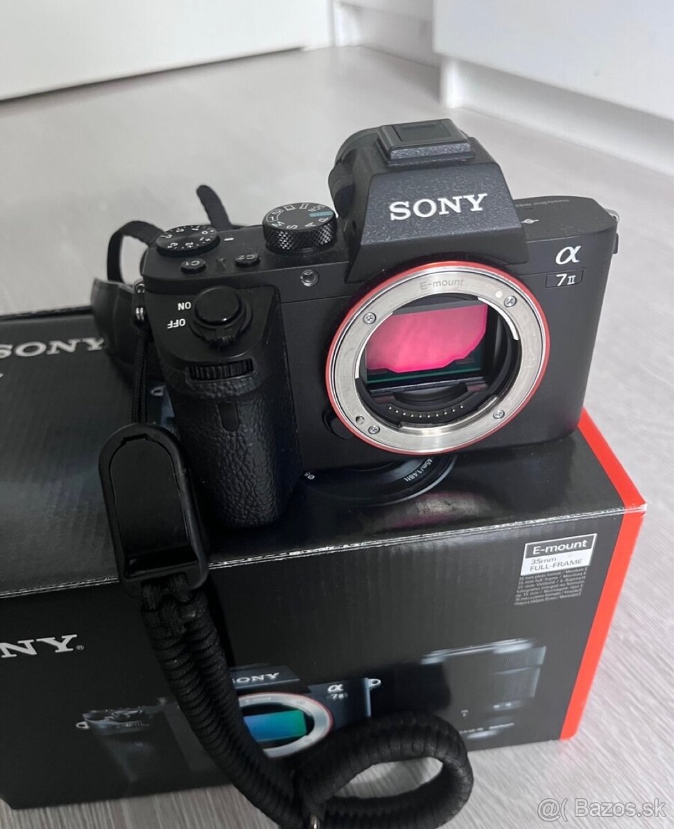 Telo Sony A7 ii - stav ako nový - 2