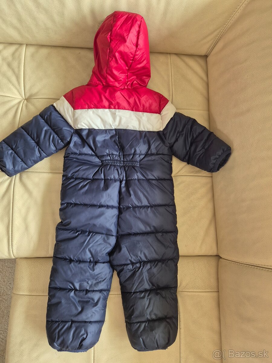 Detský zimný overal/ kombinéza veľkosť 92 - 2