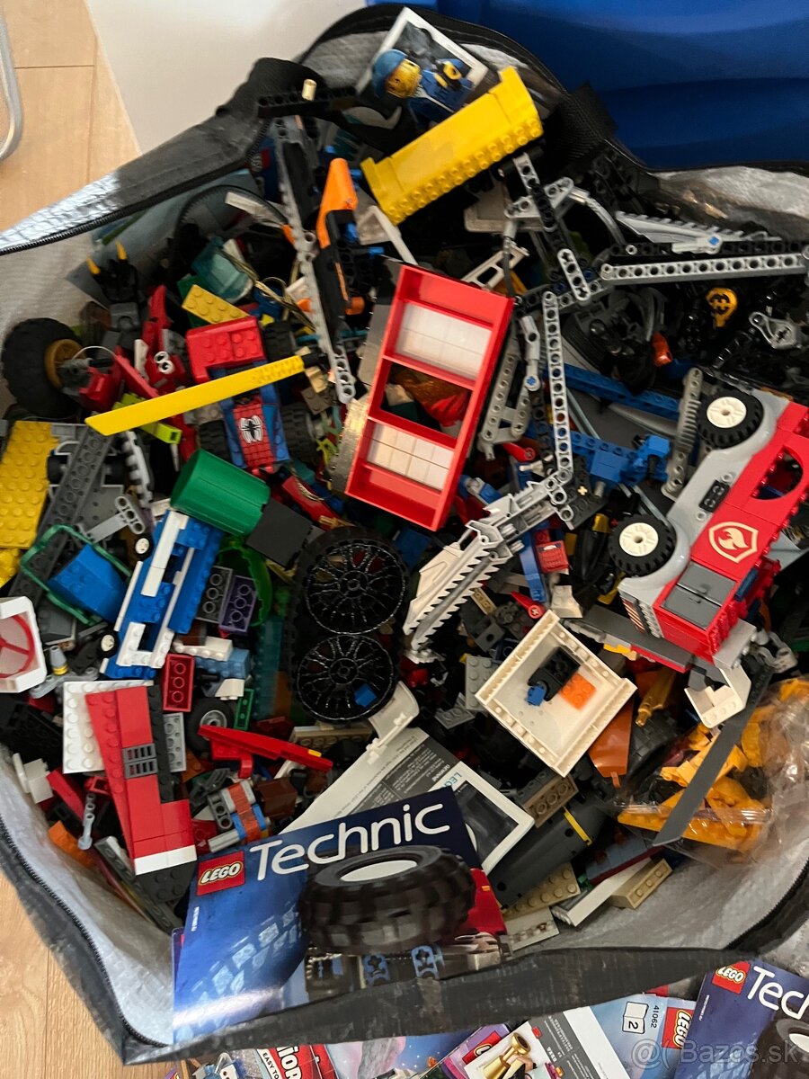 20 kg lego mix s navodmi - 2