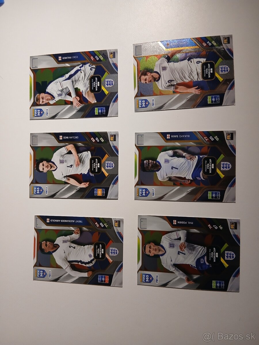 Predám futbalové kartičky Fifa adrenalyn 365 2026 - 2