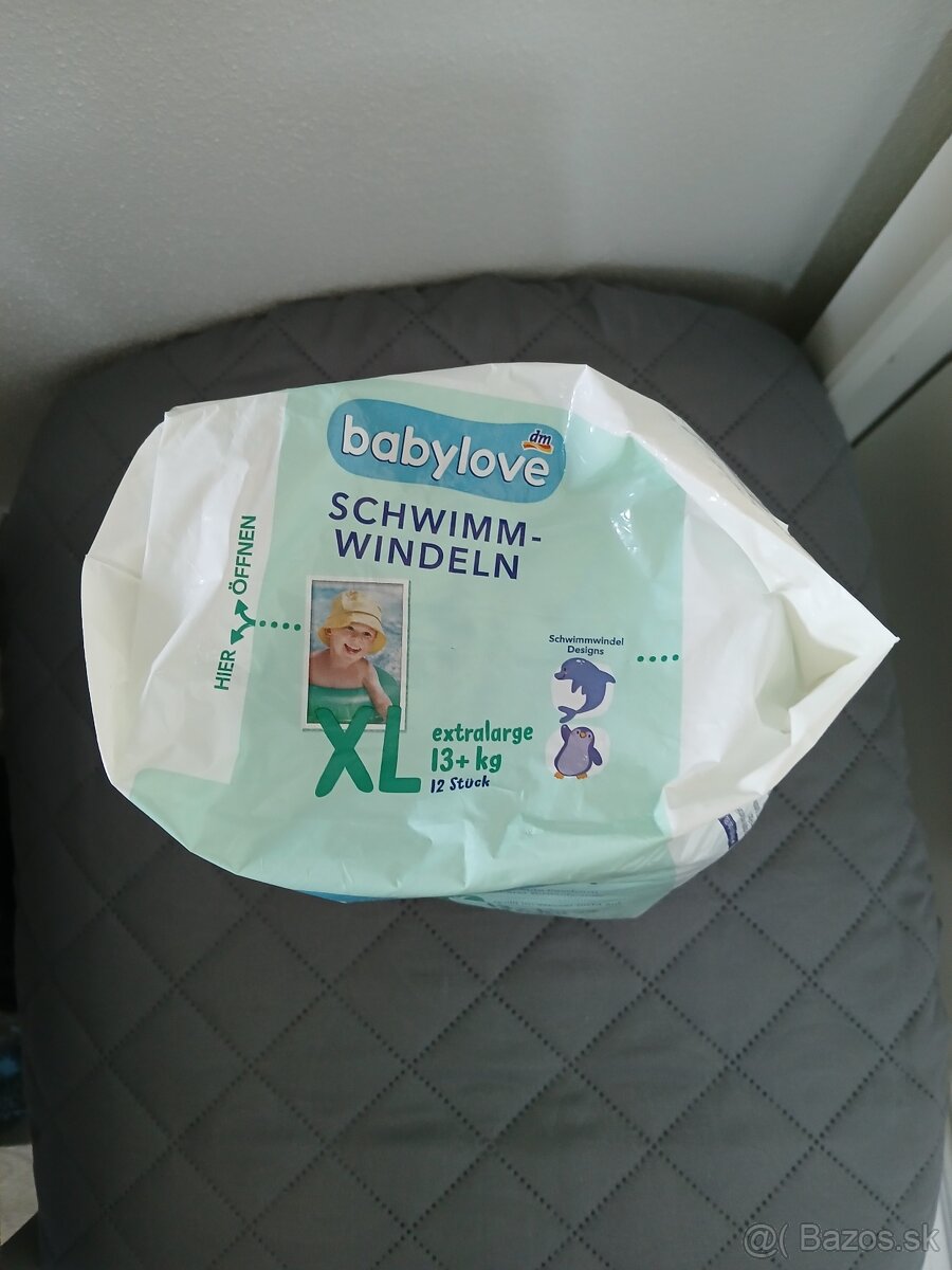 Plienky na plávanie XL - 2
