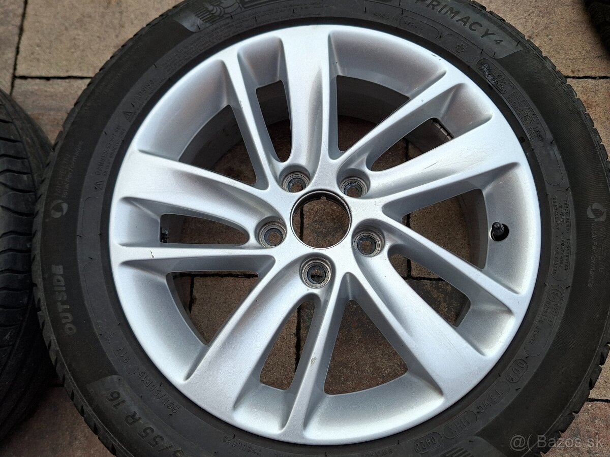 Predám org.hlinikové disky Opel--R16 - 2