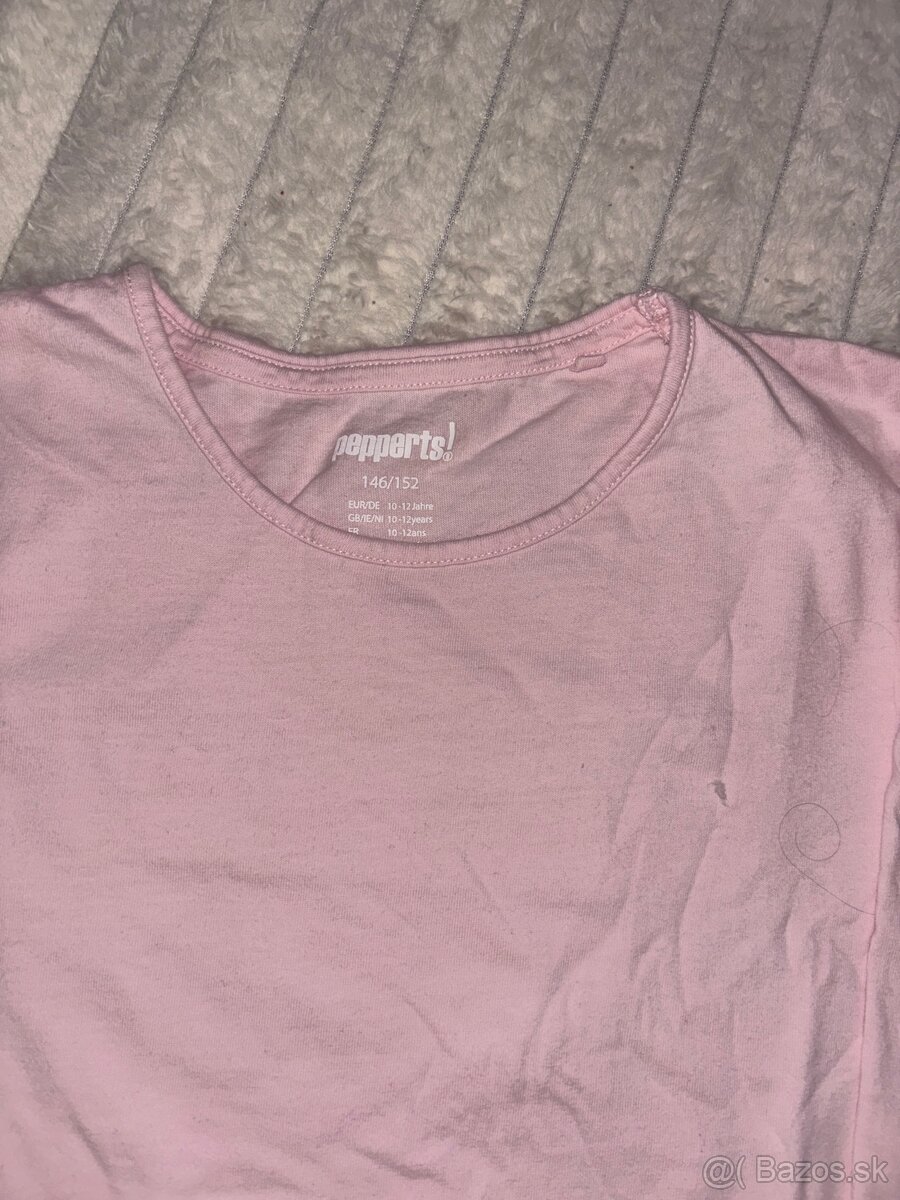 Detské ružové tričko - 2