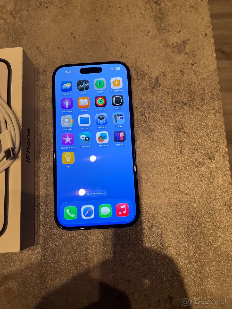 Iphone 15 black ,zdravie 100% - 2